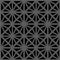 Halftone round black seamless background star octagon check cross flower