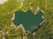 Halibut Point State Park top view in Massachusetts, USA