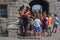 Halifax, Nova Scotia, Canada: Children visiting the Halifax Citadel