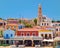 Halki Greek Island Clock Tower