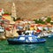 Halki island of Dodecanese, Greece