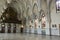 Hall of abandoned German Catholic church