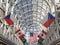 Hall of Flags at O`Hare International Airport in Chicago, Illinois