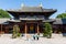 Hall of Four Heavenly Kings in historic Baoshan Temple or Treasure Mountain Serene Temple