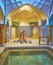 The hall with swimming pol, Ganjali Khan Bath, Kerman, Iran