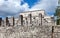 Hall of the Thousand Pillars - Columns at Chichen Itza, Mexico