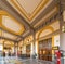 Hall of the ticket offices of the Cuneo railway station