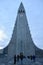 Hallgrimskirkja Cathedral winter time