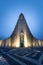 HallgrÃ­mskirkja Cathedral Reykjavik capital of Iceland Europe