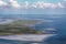 Hallig Langeness, Aerial Photo of the Schleswig-Holstein Wadden Sea National Park