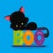 Halloveen Kitten On Boo 05