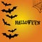 Halloween background. Vector illustration