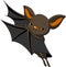 Halloween bat presenting