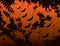 Halloween bats background