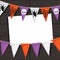 Halloween bunting decoration