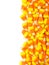 Halloween candy corn border