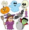 Halloween cartoons collection