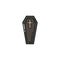 Halloween coffin wooden flat icon