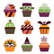 Halloween Cupcakes Scary Sweets Set