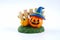 Halloween decoration accessory pumpkin isolated on white background
