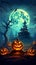 Halloween event decoration - Moonlit Monster Mansion