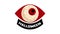 Halloween eyeball logo animation