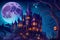 Halloween Fantacy : Technicolor Dreams, Haunted Houses, and the Full Moon