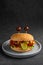 Halloween funny Monster Burger