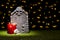 Halloween gravestone