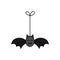 Halloween hand drawn bat vector illustration