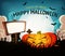 Halloween Holidays Landscape Background