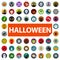 Halloween icon set