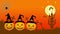 Halloween Jack O-lantern animation