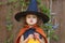 Halloween kid. scary cheerful autumn holiday for children