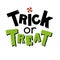 Halloween lettering hand draw holidays