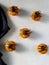 Halloween muffins and spiders, party baking ideas for kids, scary, spooky