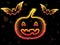 Halloween Neon Background