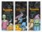 Halloween Party chalk sketch banners set