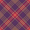 Halloween plaid pattern vector. Seamless hounds tooth check plaid texture.