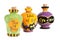 Halloween potion ingredients ceramic containers