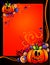 Halloween pumpkin banner