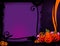 Halloween pumpkin banner