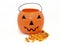 Halloween Pumpkin candy bucket for trick-or-treating