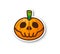Halloween Pumpkin - Cute Skeleton