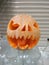 Halloween pumpkin design with copy space