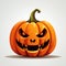 Halloween Pumpkin Digital Art Background