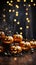 Halloween pumpkin with an evil carved muzzle in a festive interior, Witch\\\'s Night or All Saints\\\' Eve.