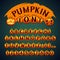 Halloween Pumpkin Font