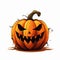 Halloween Pumpkin Gravestones Illustration Background