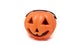 Halloween pumpkin. Halloween day, White background, Orange monster pumpkin